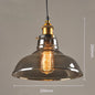 Nordic Retro Minimalist Glass Dining Room Chandelier